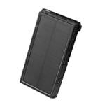 Multifunctional 10000 Mah Large-Capacity Solar Power Bank, Waterproof External Battery Charger, Suitable for Mobile Phones, Tablet Computers, Etc,Black