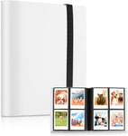 Album À 160 Poches Pour Les Films Instax Mini 70 7S 8 8+ 9 11 25 50S 90, Polaroid Z2300, Polaroid Pic-300P (Blanc)