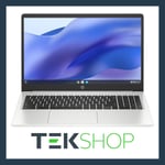 HP Chromebook 15a-na0500sa 15.6" Laptop Intel Pentium 4GB RAM 128GB eMMC Silver