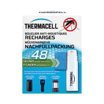 Thermacell - Recharge 48H pour Bouclier Diffuseur et Lanterne Anti-Moustiques Patch- Effet Rapide, Inodore - 12 Plaquette + 4 Recharges Gaz