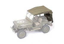 ROC Hobby 1:12 1941 Willys MB Canvas Top ROC-C1167