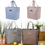 2/4PCS Large Insulated Cooler Lunch Box Picnic Bags Lunch Bag Food Storage Tote