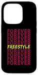 Coque pour iPhone 14 Pro Costume rétro Freestyle Forever années 80 pour concert