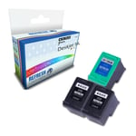 Refresh Cartridges Value Pack 2x #336/1x #342 Ink Compatible With HP Printers