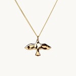 Emma Israelsson Organic Small Dove Halsband Guld Neck173 45 cm