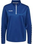 hummel Women's authentic half zip sweatshirt True Blue