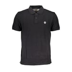 Timberland Coton Noir Polo Homme Chemise Authentique