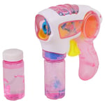 BLUE SKY - Pistolet À Bulles À Friction - Bulles de Savon - 048601 - Couleur Aléatoire - Lumineux - Plastique - 15 cm x 15 cm - Jouet Enfant - Jeu de Plein air - Jeu D'Été - À Partir de 3 Ans