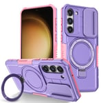 Samsung Galaxy S23      Magsafe Sliding Cover Case    Purple