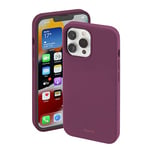 Hama Coque iPhone 13 Pro Max Compatible MagSafe MagCase Finest Feel Pro pour Apple (Etui magnétique pour Recharge Induction, Housse Protection Chocs Rayures et saleté, en TPU Mate Soyeuse) Bordeaux