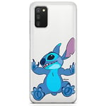 ERT GROUP Coque de téléphone Portable pour Samsung A03S Original et sous Licence Officielle Disney Motif Stitch 021 Parfaitement adapté à la Forme du téléphone Portable, partiel imprimé