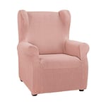 Martina Home Daytona Housse de Fauteuil à Oreilles Super élastique multiadaptable, Polyester, Saumon, Orejero