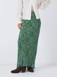 AND/OR Marnie Sheer Print Midi Skirt, Green/Multi