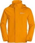 Jack Wolfskin Men's Stormy Point 2-Layer Jacket Safflower, S