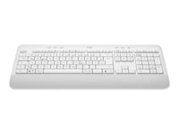 Logitech Signature K650 - Clavier - sans fil - Bluetooth 5.1 - AZERTY - Hollandais - blanc cassé