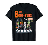 The Boo-Tles Scabby Road Halloween Pumpkin Mummy Witch Funny T-Shirt