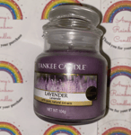 Yankee candle lavender 104 g small candle rare Hard To Find