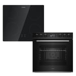 ControlSync four & table de cuisson à induction Set | 9 fonctions | 4 zones de cuisson | Capacité 72 L