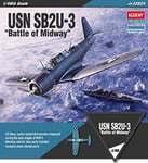 USN SB2U-3 Bataille Of Midway Fighter Plastique Kit 1:48 Model Academy