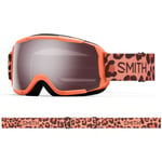 Smith Grom, OTG laskettelulasit, junior, coral cheetah print