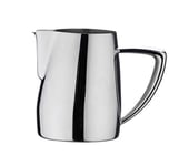 Café Stål Art Deco Pot à Lait 280 ml en Acier Inoxydable 18/10, Finition Miroir