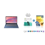 Lenovo IdeaPad Slim 3 Chromebook 14 Inch FHD Laptop + Microsoft 365 Family + Norton 360 Deluxe |15-Month Subscription | Up to 6 People |1TB OneDrive Cloud Storage | |Activation Required