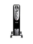 Russell Hobbs 2.5Kw Oil-Filled Radiator - 9 Fin - Matt Black