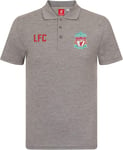 Liverpool FC Mens Polo Shirt Crest Official Football Gift