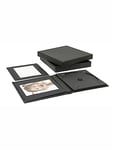 Deknudt Frames S66DJ2 Cadre/Boîte de Rangement Photos/DVDs Noir 20,5 x 16,5 x 2,6 cm