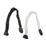 ATX3.0 PCIE 5.0 Power Modular Cable Male To Female Extension Down Angled NEW