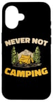 iPhone 16 Campsite Tenting Campground Camp Campfire Tent - Camping Case