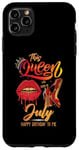 iPhone 11 Pro Max Womens This QUEEN Was Born In July Happy Birthday Case