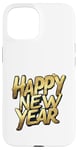 Coque pour iPhone 15 Happy New Year Party 2025 Famille Nouvel An 2025