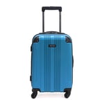 Kenneth Cole REACTION Out of Bounds Valise Rigide légère à 4 Roues pivotantes, Bleu Sarcelle, 20-inch Carry on, Out of Bounds Bagage à Main léger et Durable à 4 Roues pivotantes 50,8 cm