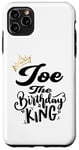 Coque pour iPhone 11 Pro Max Joe The Birthday King Chemise d'anniversaire pour hommes, garçons, adolescents