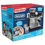 Casdon Toy DeLonghi Barista Coffee Machine Toy Coffee Machine With Sounds Age 3+