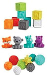 Sensory Balls Blocks Buddies 20 Piece Basics Set For Sensory Exploration Fine A