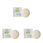 Corine de Farme Savon Solide Surgras Bio - Savon Bébé Extra-Doux à l'Huile d'Olive - Corps, Visage et Cheveux - Certifié Bio ECOCERT - Fabriqué en France, Testé sous Contrôle Dermatologique (Lot de 3)