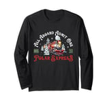 Retro North Pole Polar Express All Abroad Family Matching Long Sleeve T-Shirt