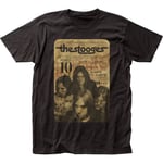 The Stooges Concert Ticket Psychedelic Rock Fitted Men's Jersey Tee STO27