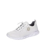 Rieker Femme 54021 Basket, Blanc, 38 EU