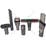 6 Piece Dyson Tool Set - Fits Most Dyson Vacuums. DC16 DC22 DC23 DC24 DC25 DC26