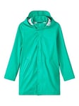 NAME IT Unisex Kid's NKNDRY RAIN Jacket Long 1FO NOOS, Emerald, 146