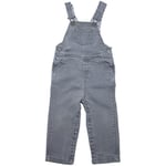 Combinaisons enfant Petit Bateau  Salopette bébé Gris - 12 mois