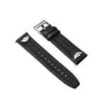 Police PEOUL0000102 Urban Rebel Black Leather Apple Strap