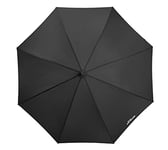 s.Oliver Parapluie Long AC City - Parapluie long résistant aux tempêtes - Ouverture automatique - Pour une protection optimale - Noir
