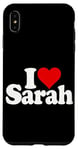 iPhone XS Max I LOVE HEART SARAH Case