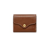 Fossil Portefeuille pour Femmes Heritage, Trifold en Cuir Marron L 9,8 Cm, L 2,2 Cm, H 8 cm Sl8231200