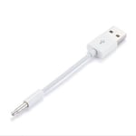 Câble de synchronisation de données de chargeur court USB 3.5mm adaptateur de prise ligne de cordon de charge pour Apple ipod shuffle 3rd 4th 5th 6th 4/5/6 lecteur MP3 Câbles d'alimentation