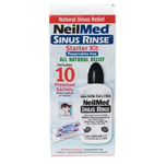 Neilmed Sinus Rinse Starter Kit - Sinus Relief - Bottle & 10 Premixed Sachets